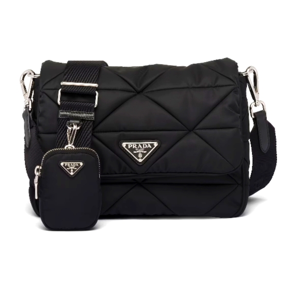 PRADA Padded Re-Nylon shoulder bag Re Edition Puffer Crossbody - Picture 1 of 8